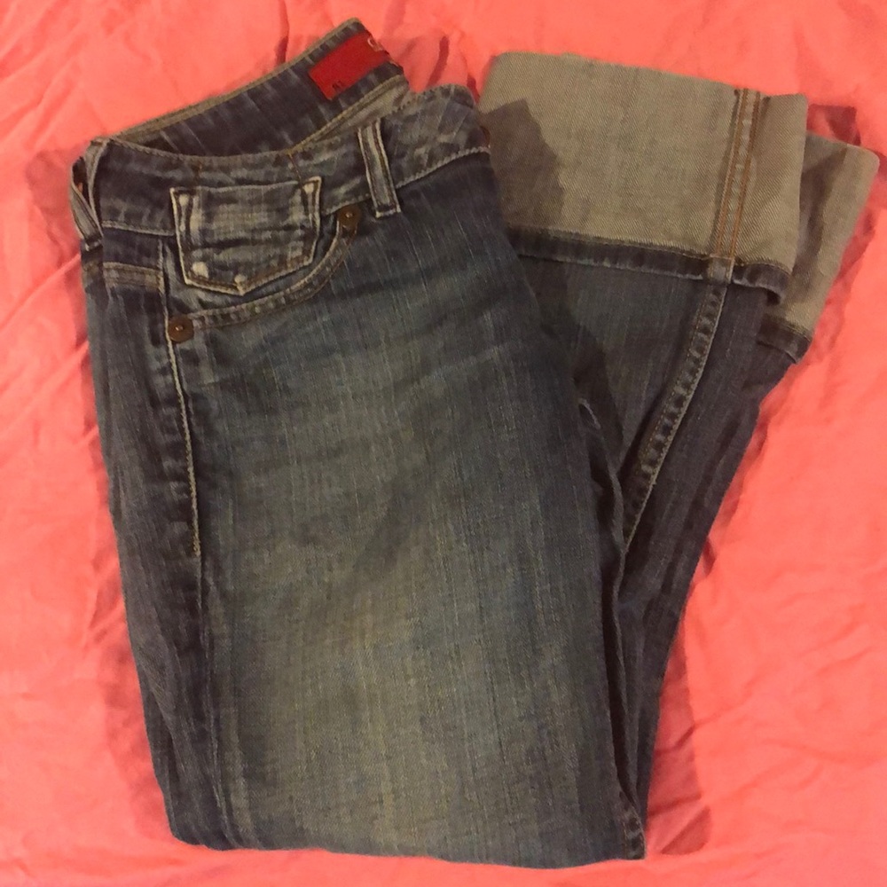 Guess crop ankle jeans size 26